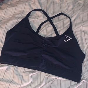 Gym shark dark blue sports bra